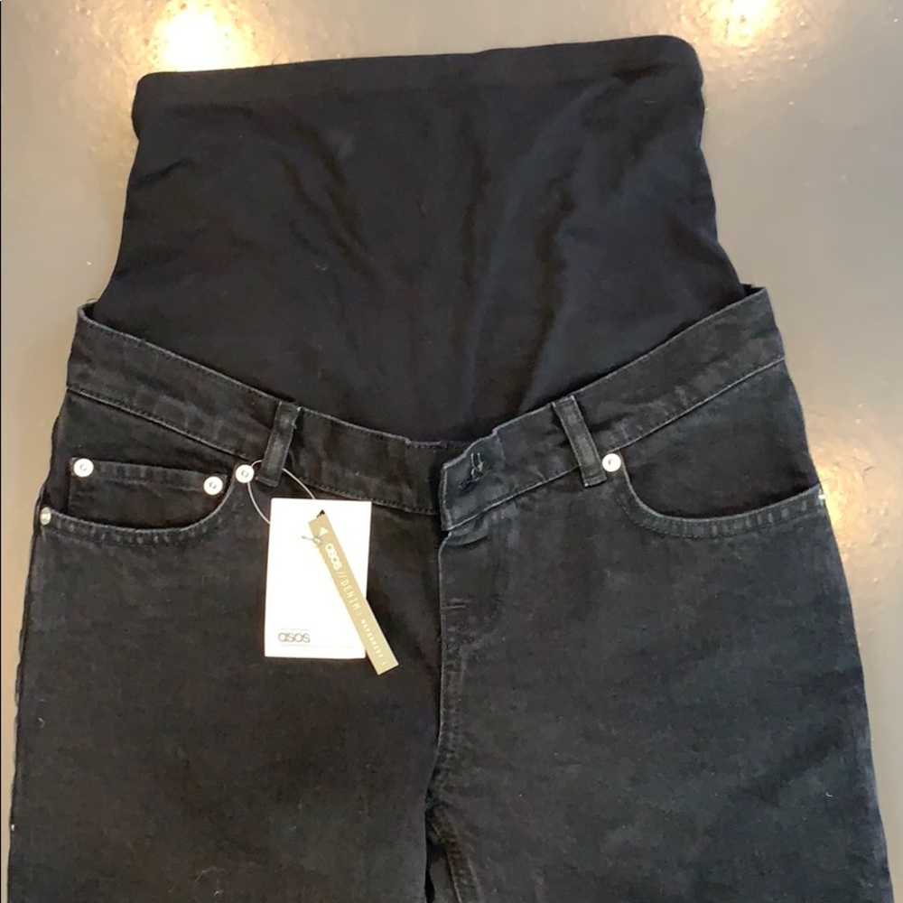 ASOS NWT* over bump maternity jeans - Picture 2 of 5